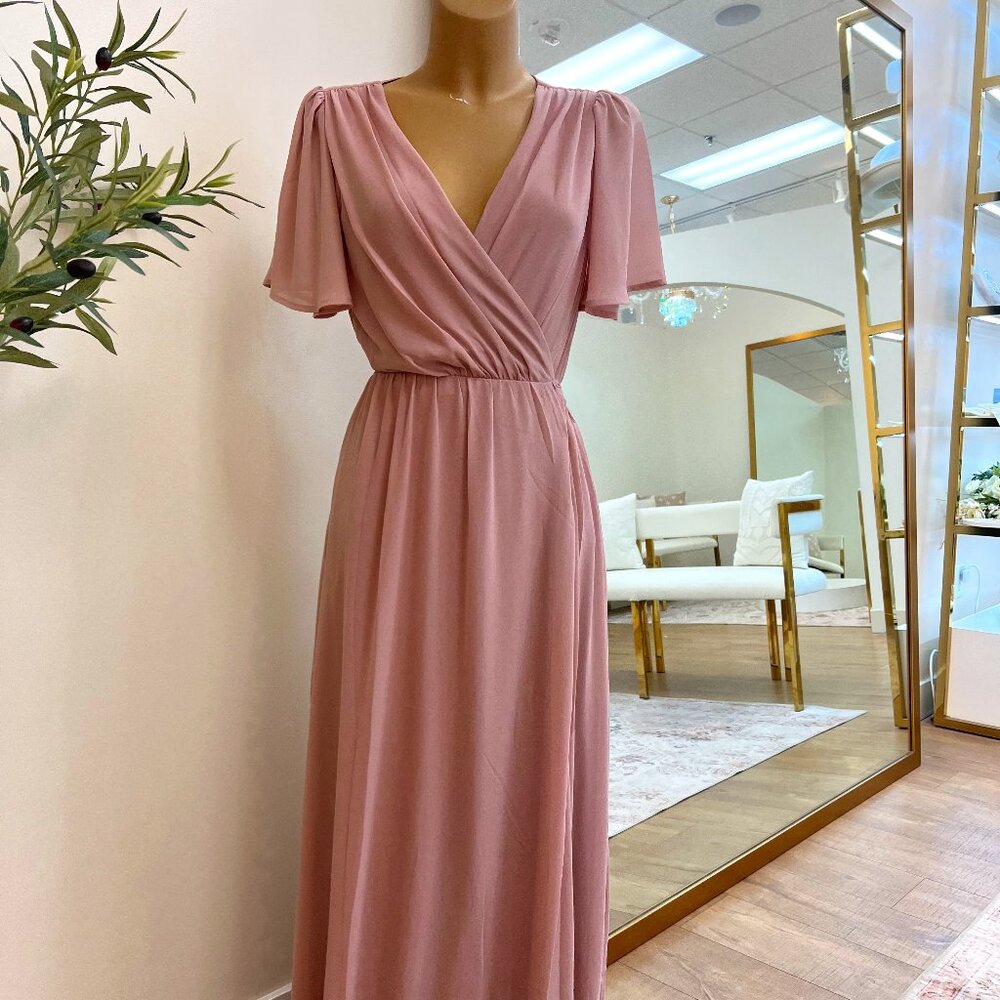Soieblu Dusty Rose Maxi Dress